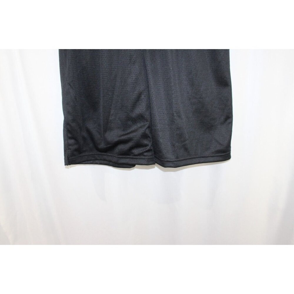 NWT DSG Men's Black Pocketless Mesh Training Shorts L 10'' Inseam Athletic Fit - Picture 4 of 8
